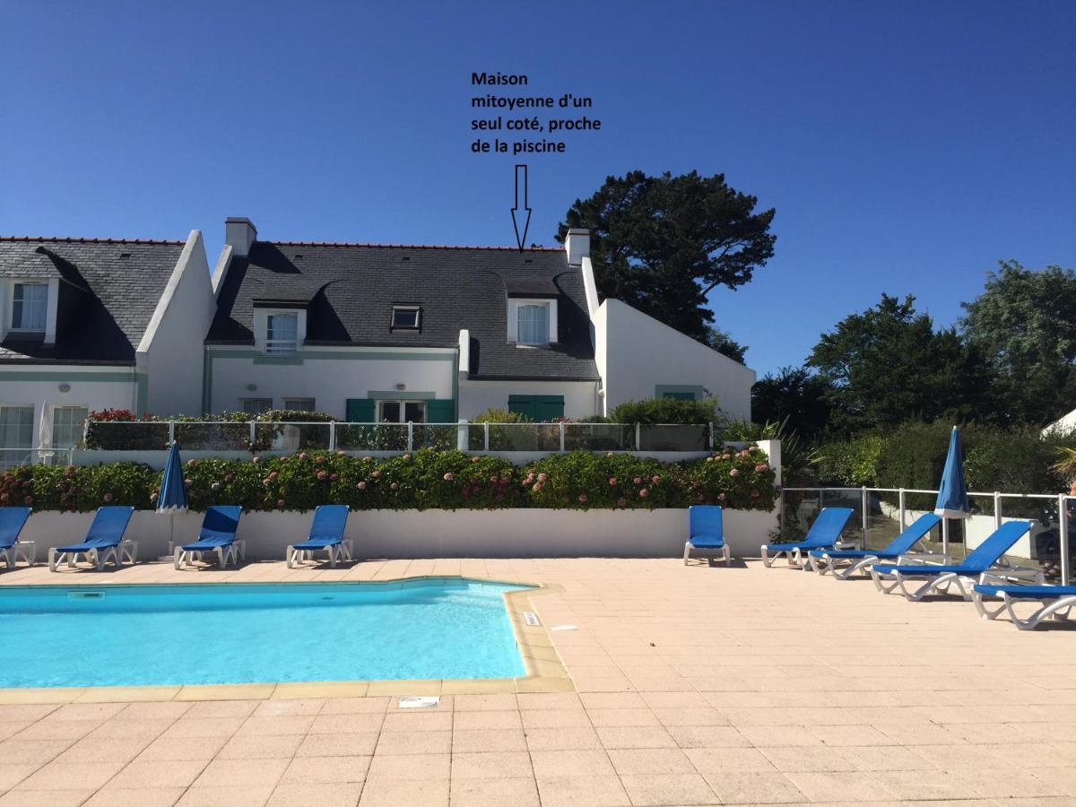 Maison De Vacances De 56 M2 Dans Residence Avec Piscine Chauffee Proche Plages Locmaria Exterior photo